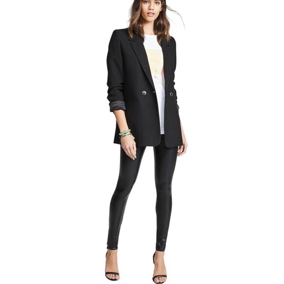 COMMANDO Faux Leather Leggings Black Medium M - Picture 9 of 10